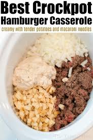 Pin By The Typical Mom Instant Pot On Sauces In 2020 Crockpot Dump Recipes Crockpot Recipes Slow Cooker Hamburger Casserole
