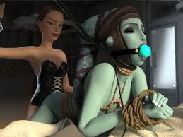 Aayla Secura and Padme Amidala Mouth Gag Whip Rope Bondage Tits < Your  Cartoon Porn