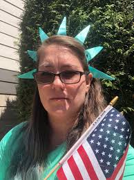 Protesting at Olympia capitol in Washington state