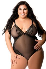 Women dresses hot sale, full range of sizes Plus Size Black Lace See Through Bodysuit Lace Lingerie Etsy