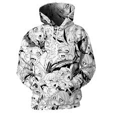 Check spelling or type a new query. Black And White Anime Hoodie Off 71