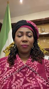 First Lady Fatima Maada Bio