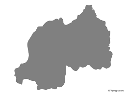 It allow change of map scale; Grey Map Of Rwanda Free Vector Maps