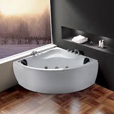It will save a lot of space meanwhile adding spa and soaking satisfaction. Karag Concordia K 1080 2 Person 8 Jet Whirlpool Corner Bath Tub Double Ended 140x140 Flobali