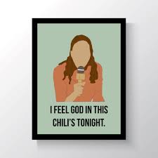 The Office Pam Chilis Tv Shower Poster Minimalist Poster 8x10 Wall Print Home Decor Christmas Gift By P Minimalist Poster Wall Prints Office Memes Humor