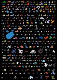 every pokemon ever scaled in one handy chart pokemon