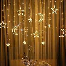 Au $3.29 to au $4.72. Eu Us Uk Plug Led Moon Star Lamp Christmas Garland String Lights Fairy Curtain Light For Wedding Holiday Garden Decoration Led String Aliexpress