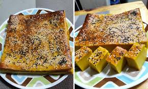It is a fairly broad term which may include items that would be called cakes, cookies, dumplings, pudding, biscuits, or pastries in english and are usually made from rice or glutinous rice. Resepi Bingka Labu Mudah Guna Sukatan Cawan Buat Sendiri Boleh Makan Puas Puas Daily Makan