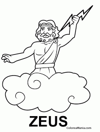 Imagen de zeus para colorear. Colorear Zeus Hijo De Cronos Y Rea 5 Mitologia Griega Dibujo Para Colorear Gratis Zeus Mitologia Griega Dibujos Dibujos Para Colorear Gratis