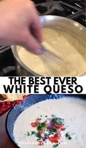 Creamy White Queso Dip The Fresh Cooky Video Recipe Video In 2020 Mexican Food Recipes Vegetarian Appetizers Football Party Food