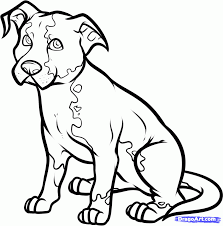 Another free animals for beginners step by step drawing video tutorial. Dog Sitting Drawing Side View Dunia Belajar