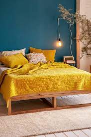 Maybe you would like to learn more about one of these? Mur Bleu Canard Chambre Jaune Moutarde Mur Bleu Decoraton Avec Couleurs Contras Esquemas De Cores Para Um Quarto Quarto Colorido Interiores De Quarto