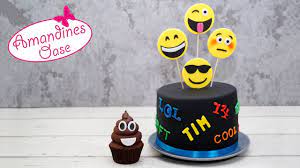Weitere ideen zu emoji, party emoji, smiley geburtstag. Emoji Torte Smiley Fondant Cake Coole Geburtstagstorte Youtube