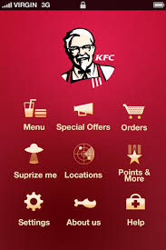 Kfc Mobile App By Sergey Voronov Via Behance Kfc Mobile App App