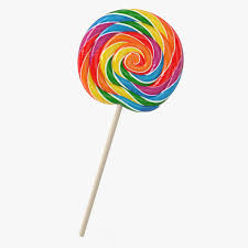 2 or lollipop sign, british : 3d Model Of Swirl Lollipop