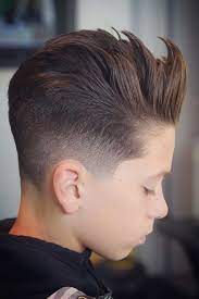 For this style, the hair is very short around the sides and long on the top. 60 Trendiest Boys Haircuts And Hairstyles Menshaircuts Com