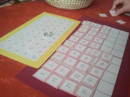 Die hundertertafel vorlage wird in der 2. Zahlenkarten Montessori Selbst Gemacht