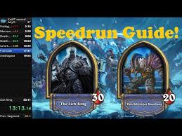For updated information on free adventures, check out this post. Hearthstone Knights Of The Frozen Throne Speedrun Guide Youtube