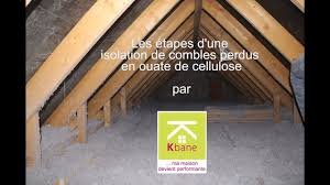 Idéale pour les combles perdus, l'isolation par soufflage consiste à répandre des flocons isolants sur la zone à isoler. Isolation De Combles Perdus Les Etapes Youtube