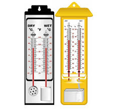 Wet and Dry Bulb Thermometer - Meteorology, Physics Supplies