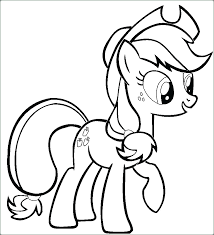 Applejack coloring page to color, print or download. Applejack Fluttershy My Little Pony Coloring Pages