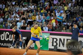 Duminică de la 13:00, începe bătălia pentru punctul care va aduce româniei calificarea în grupa mondială de fed cup. Tenis Fed Cup Romania Elvetia Halep Golubic