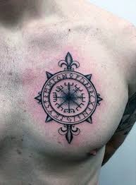 Here are the unique small tattoo ideas for men on their chest: Top 51 Small Chest Tattoo Ideas 2021 Inspiration Guide Small Chest Tattoos Chest Tattoo Men Rune Tattoo