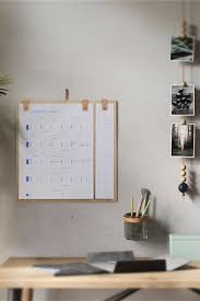 Scandinavische Jaarkalender Planner Board By Wirth Boards Planner Design