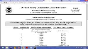 affidavit form i 864 of support how to find out if your income is enough