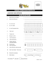 Permohonan izin tidak masuk bekerja. Borang Permohonan Kerja Pgm New