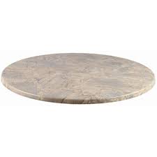 Topalit Round Table Top 36 Rnd Travertine Outdoor Table Tops Restaurant Table Tops Round Table Top