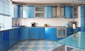 Below are ways top interior designers are using different shades of deep hues from medium brown to black to create an alluring kitchen space. 7 Blue Kitchen Cabinet Designs Design Cafe