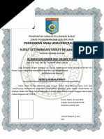 .pembuatan ijazah, piagam, atau sertifikat untuk siswa paud tk ra yang anda bina. Blanko Ijazah Tk