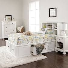 Kids Bookcase Bed White Full Bed With Storage Jerome S In 2020 Kids Bedroom Furniture Sets Home Furniture Shopping Kids Bedroom Accessories