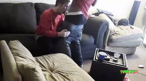 Twink Caught On Hidden Cam Sucking A Big Black Cock