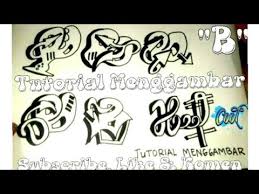 Maybe you would like to learn more about one of these? Graffiti Alphabet Huruf B Grafiti Keren Youtube