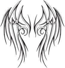 They tend to be inked only in black and tattooed on the back of the. 8 Tattoo Ideas Angel Quotes Angel Wings Tattoo Wing Tattoo Designs