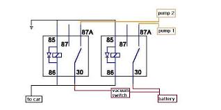How the fuel pump relay works. Dual Fuel Pump Wiring Question Evolutionm Mitsubishi Lancer And Lancer Evolution Community
