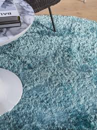 Hochflor teppiche rund in türkis online kaufen bei luxberry » große teppich auswahl sichere bezahlung » jetzt versandkostenfrei bestellen! Hochflor Shaggy Teppich Benuta Francis 60007000 Turkis Rund Raum Quadrat