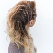 The designs of hairstyles vary. See 50 Ways You Can Rock Braided Mohawk Hairstyles Hair Motive Hair Motive