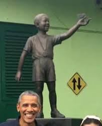 Beragam kenangan masa kecil barack obama kembali muncul ketika mantan presiden amerika serikat itu berkunjung ke indonesia. Patung Barack Obama Wikipedia Bahasa Indonesia Ensiklopedia Bebas