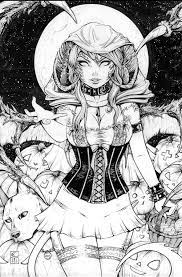 Mythological demon coloring page from demons devils category. Grimm Fairy Tales Coloring Pages