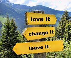 Use shift and the arrow up and down keys to change the volume. Change It Love It Leave It Was Tun Wenn Nichts Mehr Geht Pichler Training Beratung
