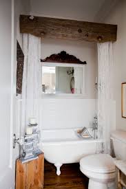 Matching embroidered bathroom window curtain ideas. Shower Curtain Design Ideas Valances Cornices Pelmets In The Bath Apartment Therapy
