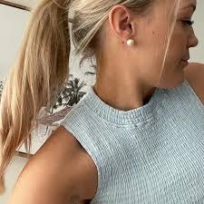 Evie White and Black Polka Dot Wrap Dress -Size...