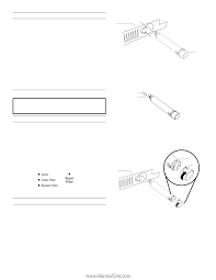Refrigerator user instructionswater supply requirementsa cold water supply with water pressure between 35 and 120 ps. Water Filtration System Refrigerator Model Kitchenaid Krmf706ebs Use Care Guide Page 10