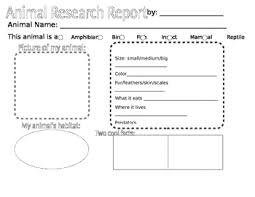 Animal Research Worksheet 2 By Chalkboard Collections Tpt