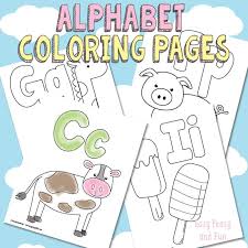 Don't you have a printer? Free Printable Alphabet Coloring Pages Easy Peasy And Fun