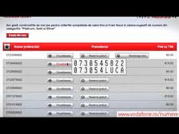 Daca vrei si un telefon cu cartela. Cum Sa Iti Personalizezi Numarul De Telefon Vodafone Youtube