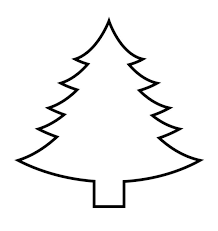 Simple Vorlage Fur Weihnachtsabaum Zum Selbermachen Weihnachtsbaum Vorlage Weihnachtsbaum Schablone Weihnachtsbaum Basteln